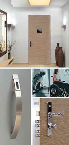 accessori porte blindate automatizzate